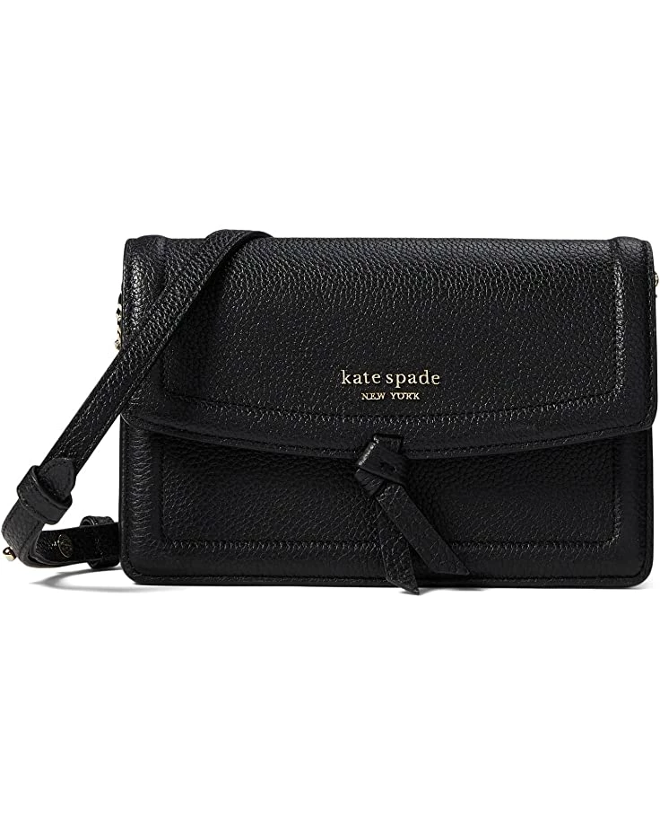 Kate Spade New York Handbags Knott Pebbled Leather Flap Crossbody - Image 5