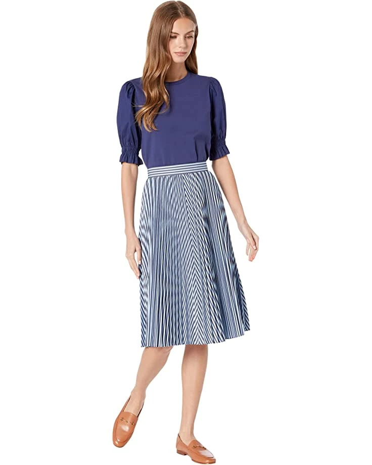 Kate Spade New York Skirts Pastry Stripe Pleated Skirt - Image 4