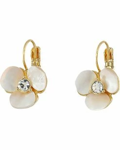 Kate Spade New York Earrings Disco Pansy Leverbacks