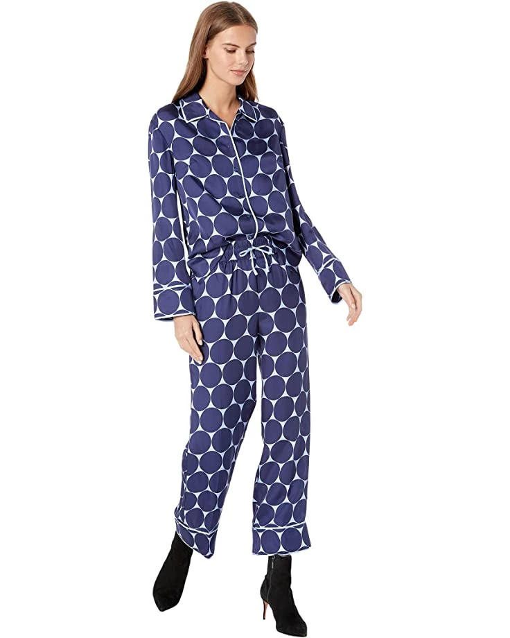 Kate Spade New York Joy Dot Silk Twill Pants - Image 4