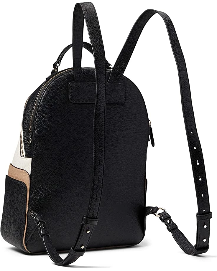 Kate Spade New York Backpacks Hudson Color-Blocked Pebbled Leather Large Backpack - Image 2