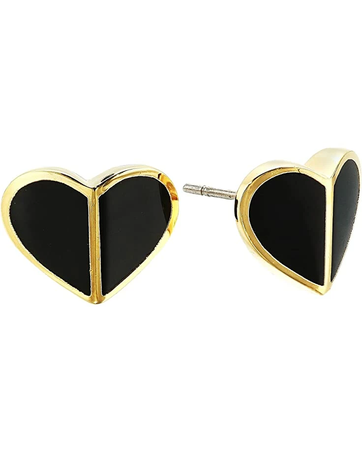 Kate Spade New York Heritage Spade Small Heart Studs Earrings
