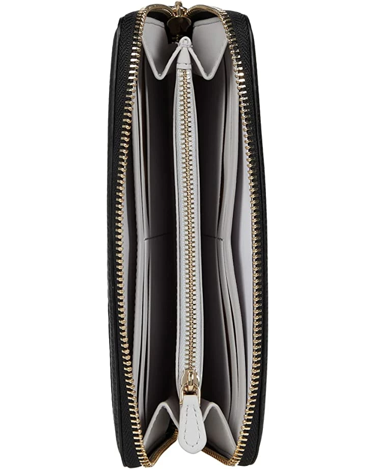 Kate Spade New York Wallets Knott Pebbled Leather Slim Continental Wallet - Image 3