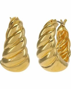 Kate Spade New York French Twist Huggies Earrings