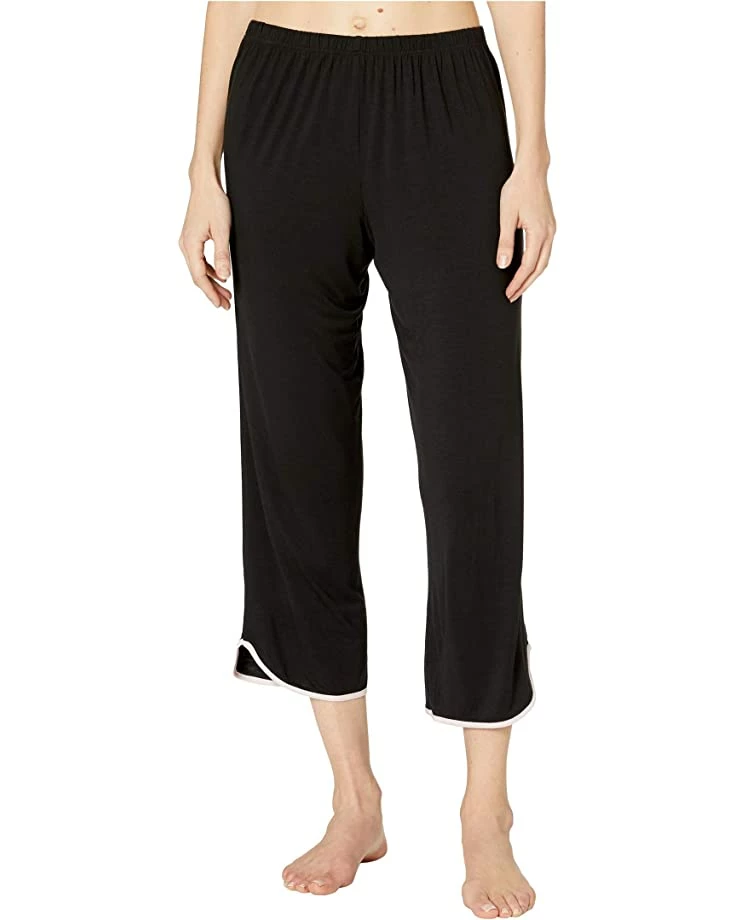 Kate Spade New York Sleepwear Evergreen Modal Jersey Short Sleeve Cropped PJ Set - Image 4