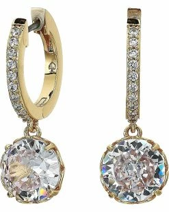 Kate Spade New York That Sparkle Pave Huggies Earrings