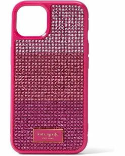 Kate Spade New York Cell Phones & Accessories Rhinestone Embossed Rock Candy Sticker Logo Phone Case 13