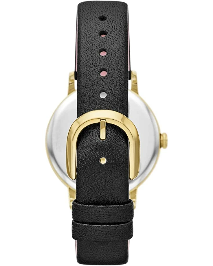 Kate Spade New York Fashion Watches 34 mm Metro-Makeup Dot Dial Leather Watch - KSW1767 - Image 3
