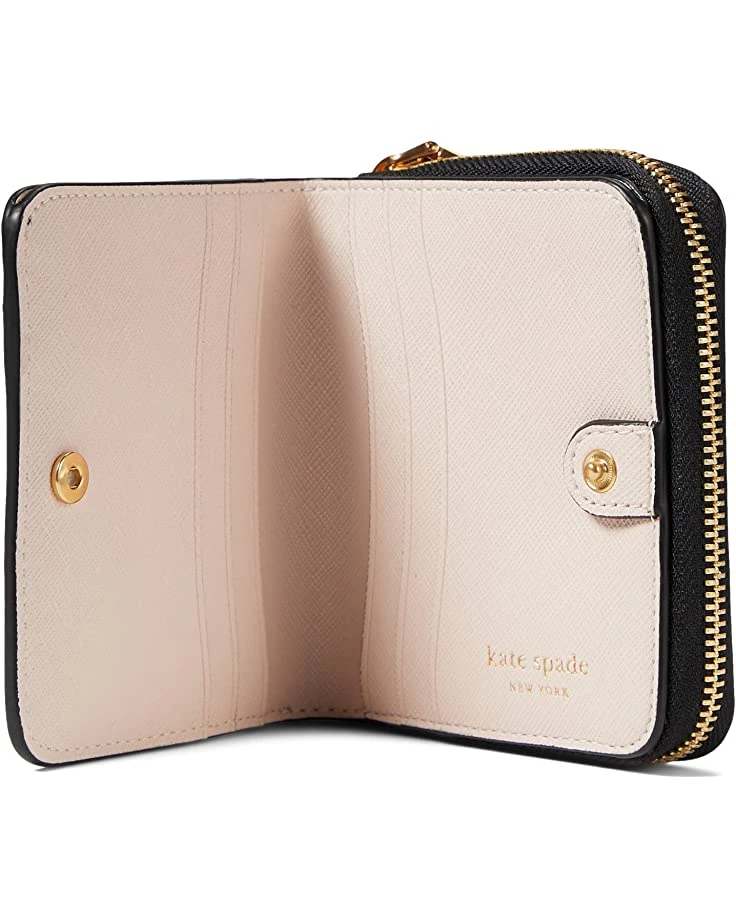 Kate Spade New York Wallets Morgan Saffiano Leather Small Compact Wallet - Image 3