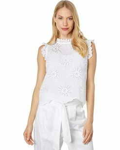 Kate Spade New York Shirts & Tops Suns Eyelet Shell