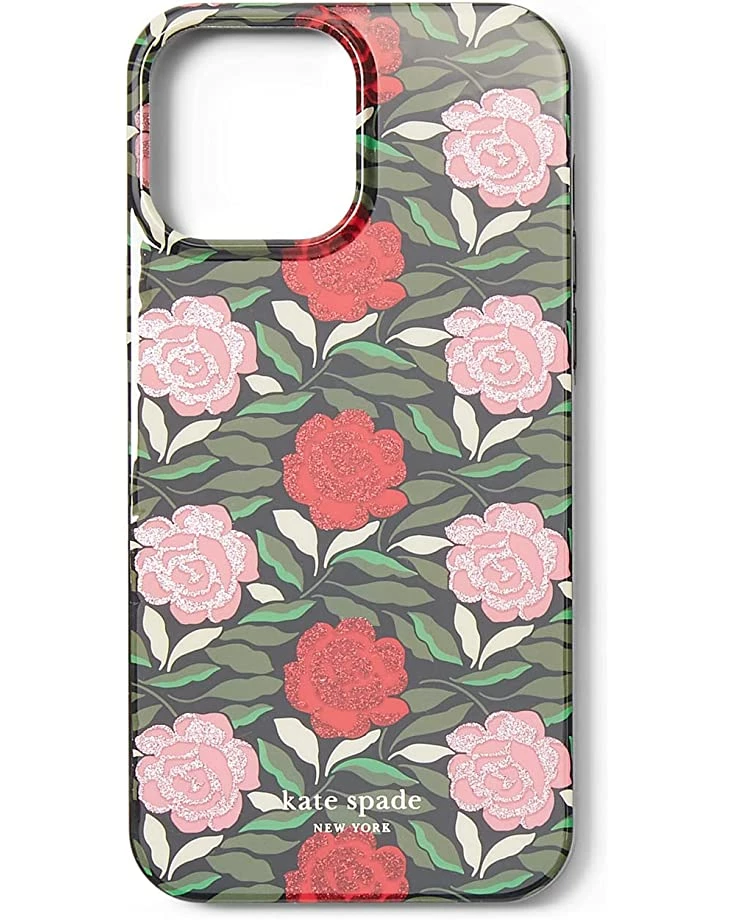 Kate Spade New York Cell Phones & Accessories Other Rose Garden Glitter Printed TPU Phone Case 13 Pro Max