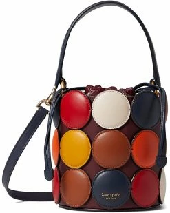 Kate Spade New York Handbags Dottie Smooth Leather Small Bucket Bag