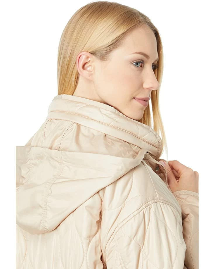 Kate Spade New York Coats & Outerwear Belted Short Quilt with Rollout Hood - Image 3