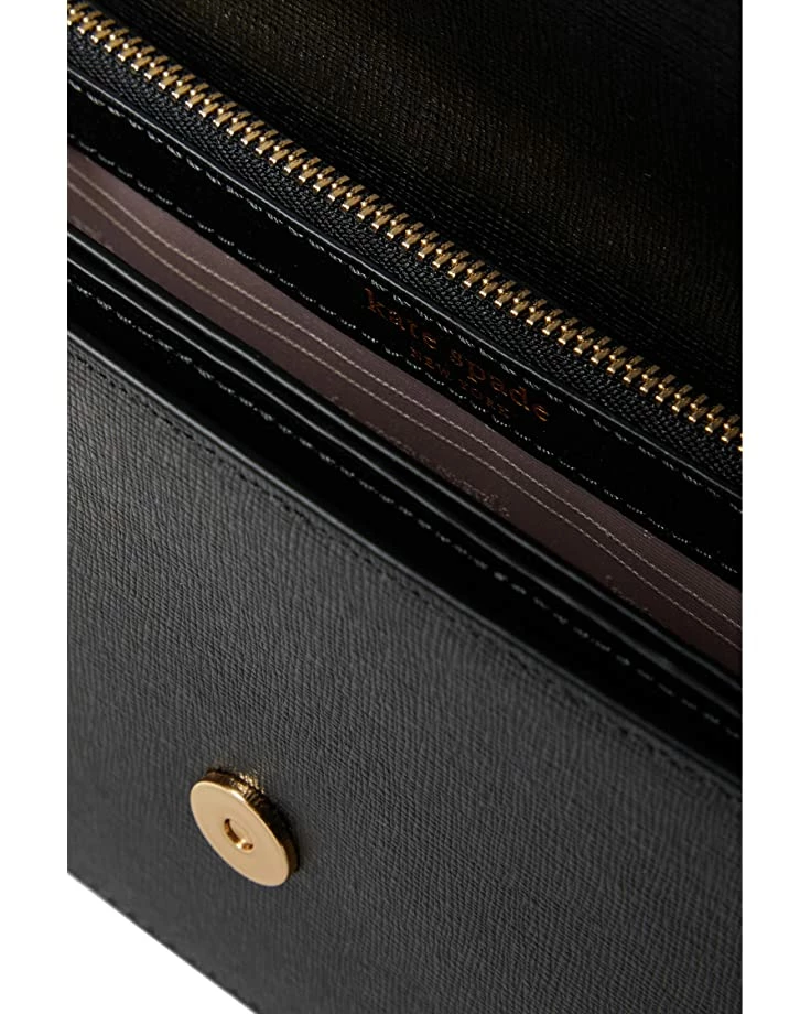 Kate Spade New York Handbags Morgan Saffiano Leather Flap Chain Wallet - Image 3