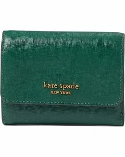 Kate Spade New York Wallets Morgan Saffiano Leather Bifold Flap Wallet