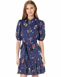 Kate Spade New York Dresses Bouquet Toss Pleated Lake Dress