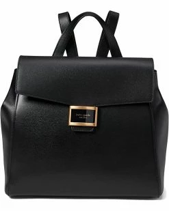 Kate Spade New York Backpacks Katy Textured Leather Medium Flap Backpack