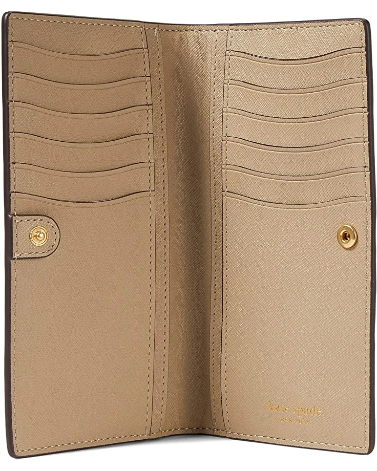 Kate Spade New York Wallets Morgan Saffiano Leather Slim Bifold Wallet - Image 3