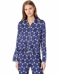 Kate Spade New York Shirts & Tops Joy Dot Silk Twill Shirt