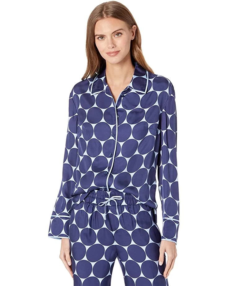 Kate Spade New York Shirts & Tops Joy Dot Silk Twill Shirt