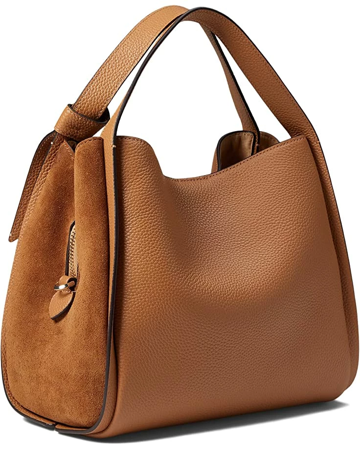 Kate Spade New York Handbags Knott Pebbled and Suede Leather Medium Crossbody Tote - Image 2