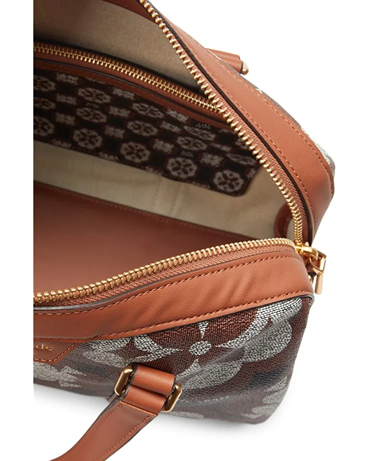 Kate Spade New York Handbags Oversized Spade Flower Monogram Coated Canvas Eleanor Medium Satchel - Image 3