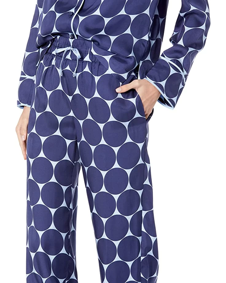 Kate Spade New York Joy Dot Silk Twill Pants - Image 3