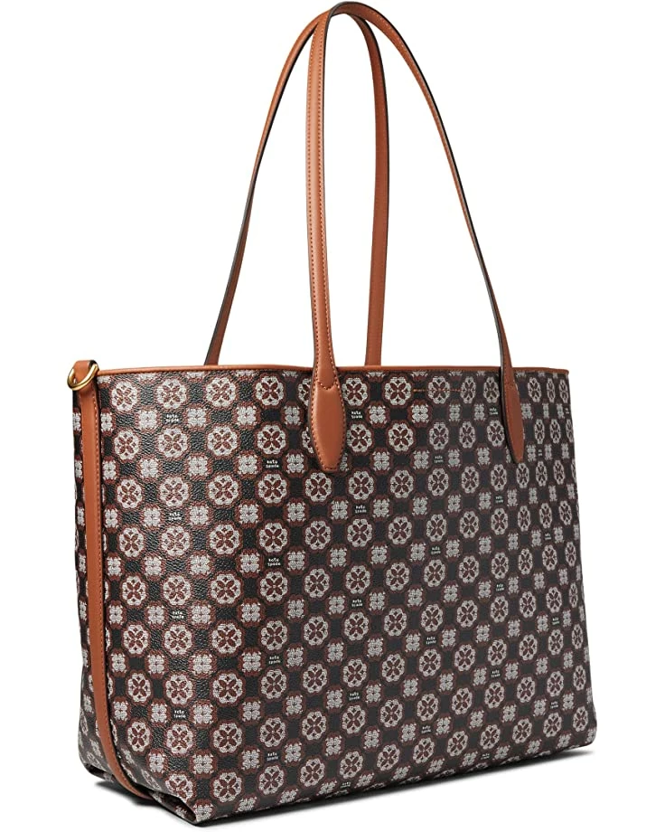 Kate Spade New York Handbags Spade Flower Monogram Coated Canvas Sutton Medium Tote - Image 2