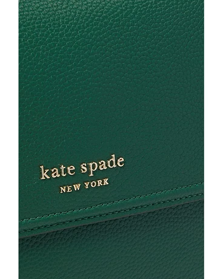 Kate Spade New York Handbags New Core Pebble Pebbled Leather Medium Convertible Flap Shoulder Bag - Image 4