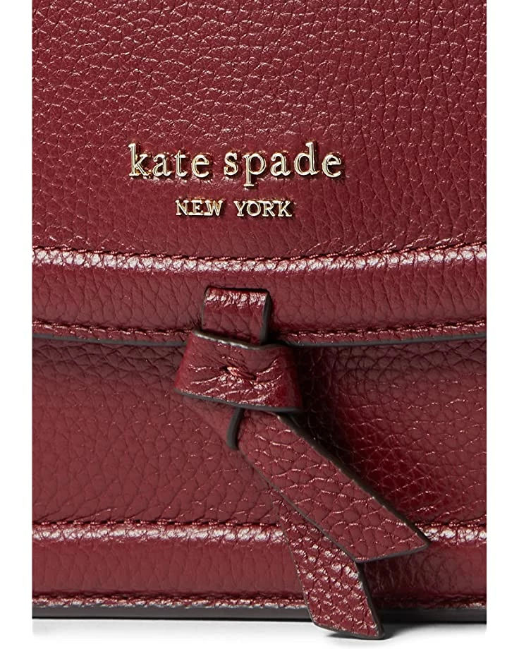 Kate Spade New York Handbags Knott Pebbled Leather Flap Crossbody - Image 4
