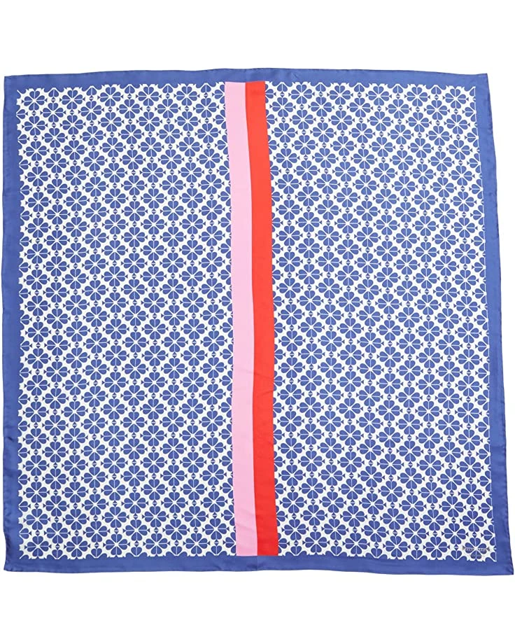 Kate Spade New York Scarves Spade Flower Stripe Silk Square - Image 2
