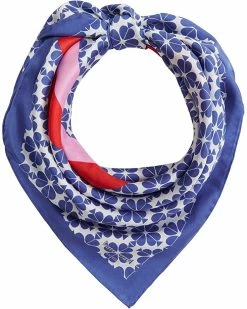 Kate Spade New York Scarves Spade Flower Stripe Silk Square