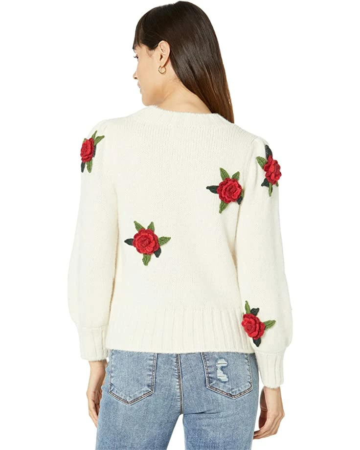 Kate Spade New York Sweaters Crochet Roses Sweater - Image 2