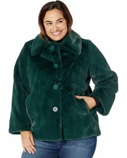 Kate Spade New York Coats & Outerwear Plush Faux Fur Jacket