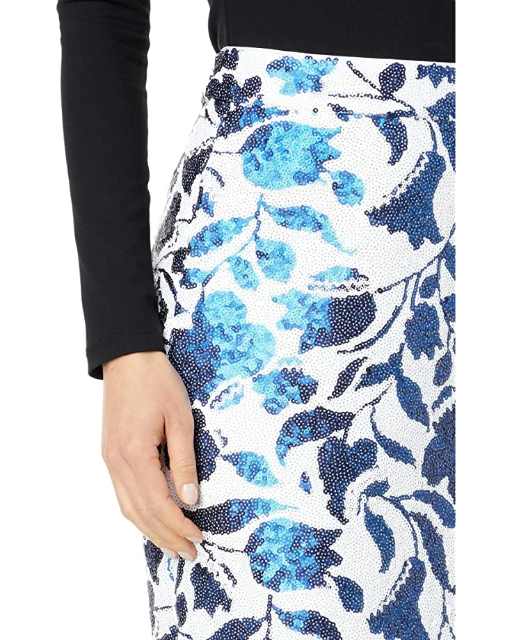 Kate Spade New York Skirts Zigzag Floral Sequin Skirt - Image 3