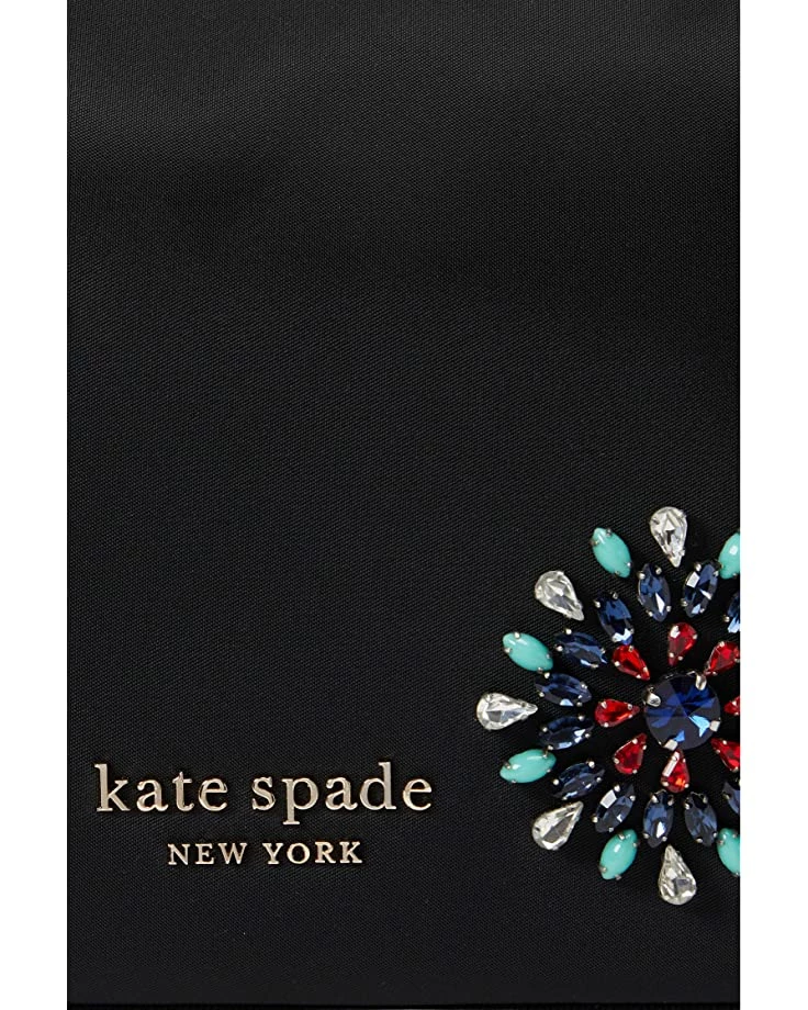 Kate Spade New York Handbags Sam The Little Better Fireworks Embellished Nylon Small Shoulder Bag - Image 4