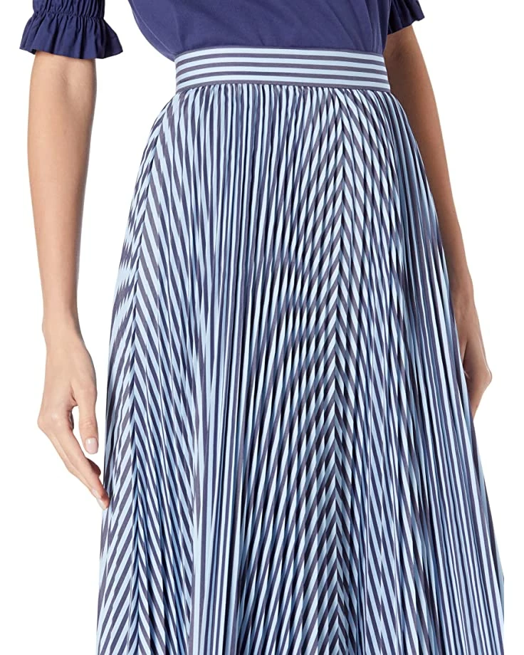 Kate Spade New York Skirts Pastry Stripe Pleated Skirt - Image 3